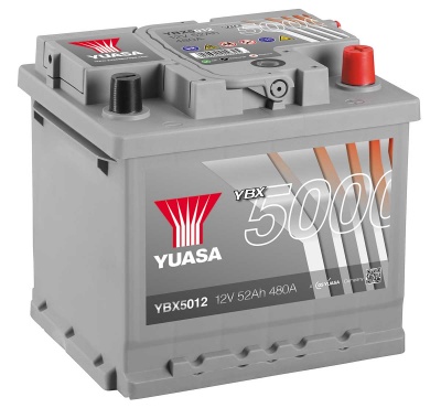 Yuasa YBX5000 Silver Sealed Maintenance Free Car Batteries MDS Battery